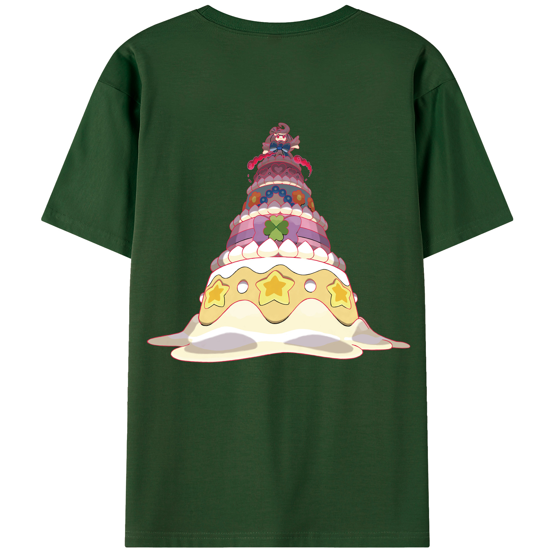 （画像用） ポケットモンスター Pokémon 綿100％半袖Tシャツ（背面プリント）